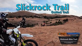 2023 Moab Utah Trip - Slickrock dotted trail