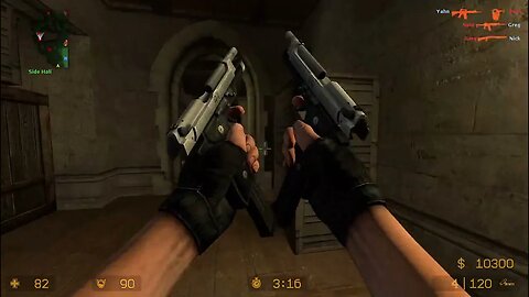 Counter Strike Source Cobblestone Bots #15 Using Found Weapon