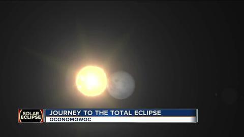 Jordan 1 of 7 Wisconsinites hit the road for total solar eclipse