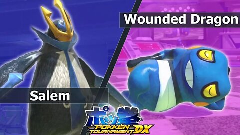 Pokkén Tournament DX Competitive Matches - Salem (Empoleon) vs. Wounded Dragon (Croagunk)