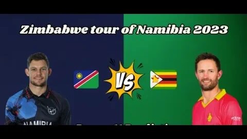 Namibia vs Zimbabwe | NAM vs ZIM | 4th T20I of Zimbabwe tour of Namibia 2023 | Cricket TV Live