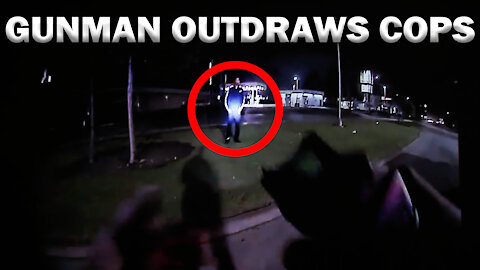 Gunman Outdraws LEOs On Video - LEO Round Table S06E23c