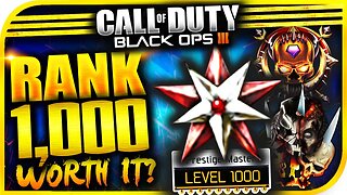 "LEVEL 1000 IN BLACK OPS 3" FAST! What Happens? ALL "LEVEL 1000 UNLOCKS!" (How To Get Level 1000)!