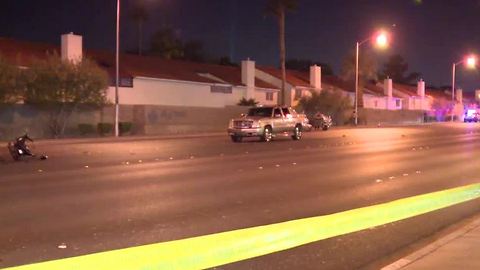 Details emerge in death of man hit by truck while crossing Desert Inn