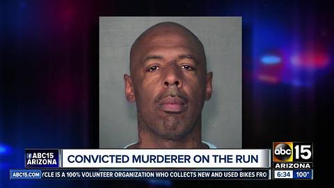 Convicted murderer on the run after ditching ankle monitor in Mesa