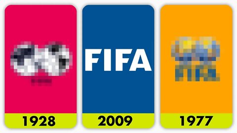 The Logo Evolution of FIFA (Fédération Internationale de Football Association) | Pop Ranker