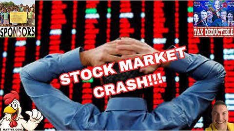 STOCK MARKET CRASHING: GET YOUR MONEY OUT OF THE BANKS!