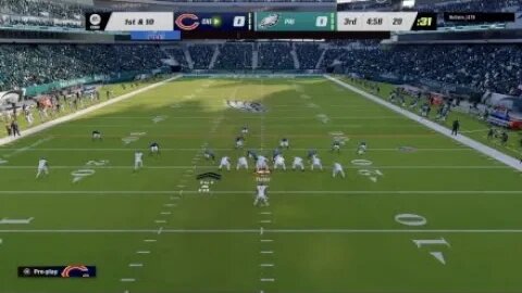 Chicago Bears vs. Philadelphia eagles defense on point