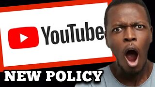 YouTube Has a NEW Policy You Should Know About