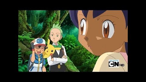 Pokemon Best Wishes “I think the forest’s voice was the sound of Ash’s empty stomach”