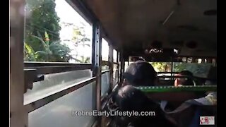 El Salvador Bus Ride