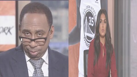 Stephen A Smith IRKS Molly Qerim by Complimenting a Woman ???
