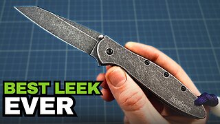 Kershaw Random Leek Assisted Flipper Pocketknife with Framelock and 14C28N Blade Steel