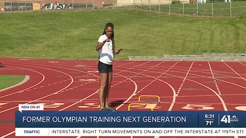 Former Olympian training next generation