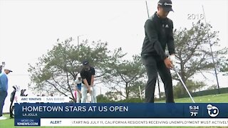 San Diego stars take the green at US Open