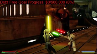 Darth Vader VS Coleman Trebor In A Battle With Live Commentary In Star Wars Jedi Knight Jedi Academy