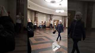 Brass band entertains at metro station || Viral Video UK