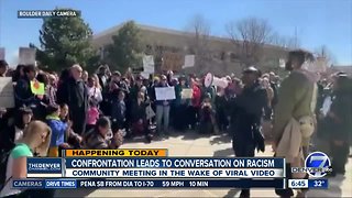 Confrontation with Boulder police leads to conversation on racism