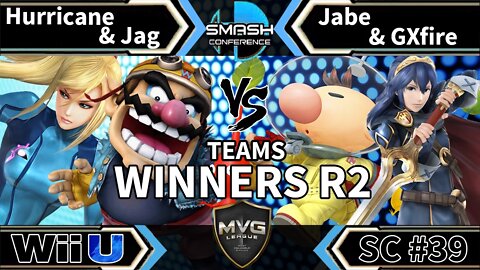 HCG Hurricane & Jag vs. Jabe & Gxfire - Teams SSB4 Winners R2 - Smash Conference 39