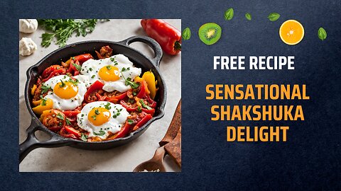 Free Sensational Shakshuka Delight Recipe 🍳🍅🌶️