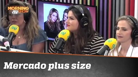 'Não estamos no patamar de lá fora', diz modelo sobre mercado plus size