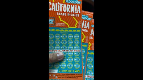 CALIFORNIA RICHES #slotman #californialottery #scratchers