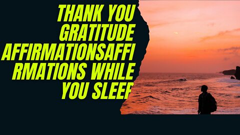 Thank You Gratitude Affirmations