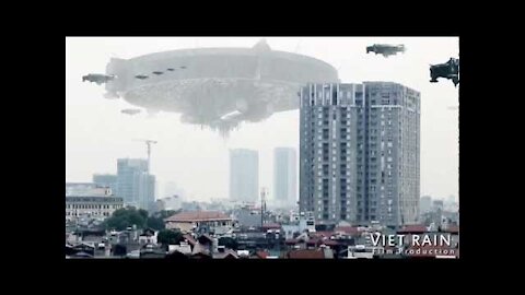 UFO attack VFX