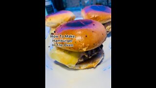 How to make broil cheese hamburger in the oven