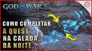 God of war Ragnarok, Como completar a Quest Na Calada da Noite | Super dica