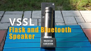 Vessel Flask and Bluetooth Speaker