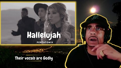 Hallelujah Makes a Producer Rapper Cry | His First Ever Pentatonix |REACTION