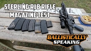 Sterling Arms R18 Rifle First Looks Magazine Test