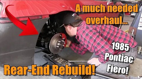 The Fiero's Rear Suspension Needed TLC Too...Lets Finish The Rebuild & Take It For A Drive!