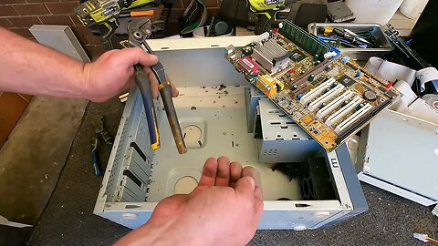 Scrap Session with Old School PC's