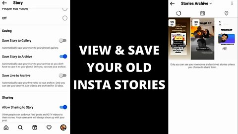 How To View & Save Your Old Instagram Stories