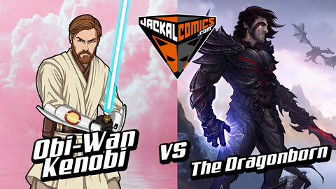 OBI-WAN KENOBI Vs. THE DRAGONBORN - Comic Book Battles: Who Would Win In A Fight? - Star Wars