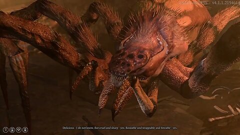 “Come closer my desire”- Casting Speak With Animals on the Spiders in the Temple - Baldur’s Gate 3