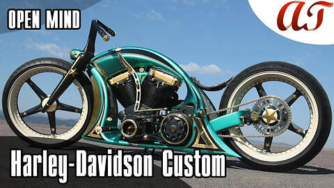Harley-Davidson SPECIAL SHOWBIKE Custom: OPEN MIND * A&T Design