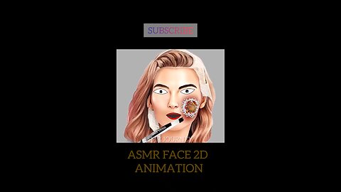 2d asmr animation video