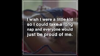 I wish I were a little kid [GMG Originals]