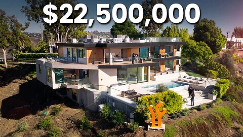 Inside a $22,500,000 Mansion of the Future!