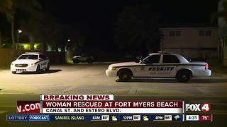 Woman rescued on Fort Myers Beach
