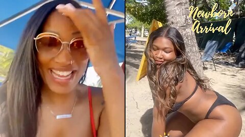 Scrappy & Erica Dixon Buy Daughter Emani Her 1st Drink In Puerto Rico Celebrating Her 18th B-Day! 🍹