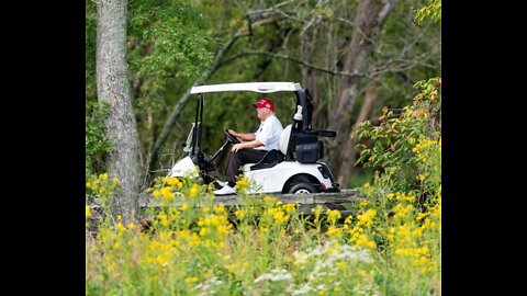 Trump Ends Speculation of D.C. Area Visit, Teases Working at His Golf Club