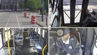 Milwaukee County bus crashes on Marquette's campus