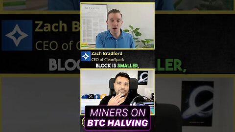 How Bitcoin Miners are Preparing for the 2024 Halving with Zach Bradford of CleanSpark