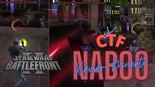 Star Wars Battlefront 2 (2005) Multiplayer / Naboo CTF with Xavier Muerto