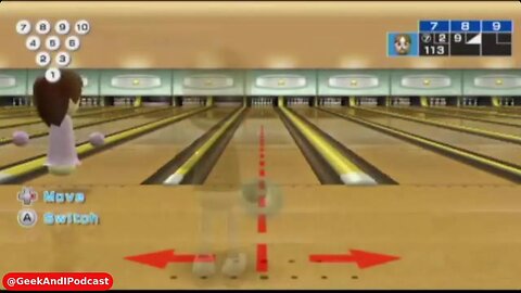 Wii Bowling | Going for 300!