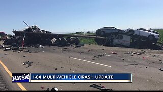 I-84 multi-vehicle crash update